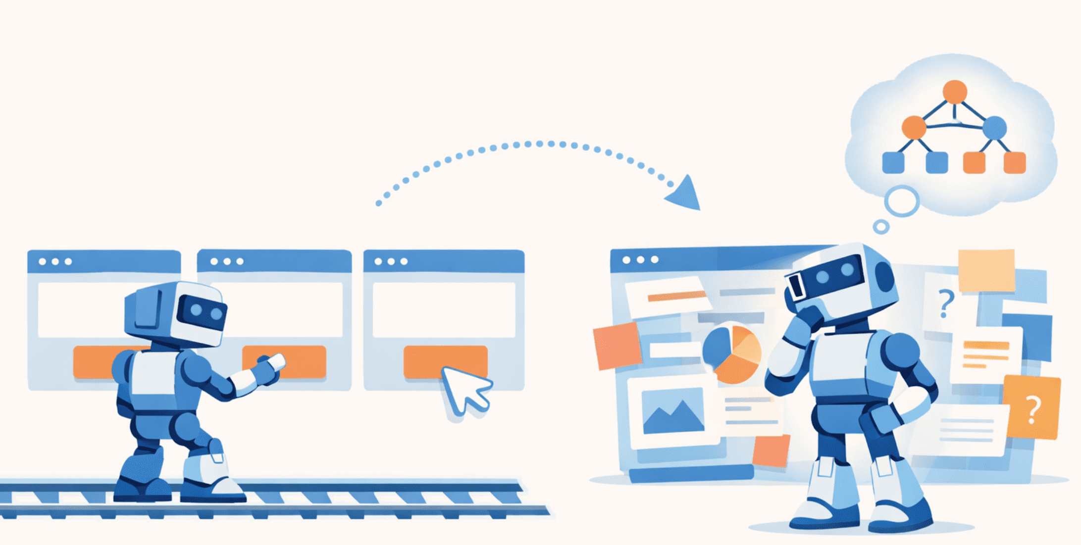 AI 에이전트가 페이지 상태를 읽고 다음 동작을 추론하는 브라우저 자동화 예시