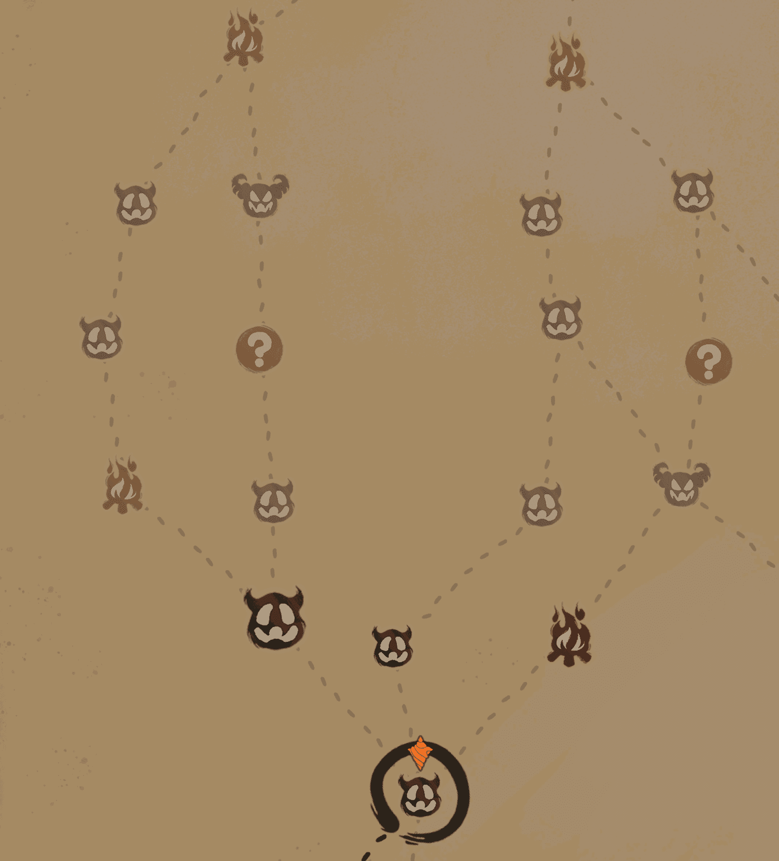 사실 전투중보다 보상 카드, 루트 선택에 대한 고민을 더 많이 한다