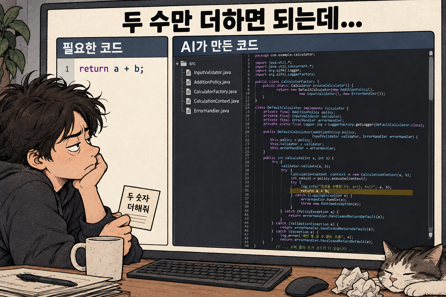 꼼꼼하지만 읽기 부담스러운 답변에 대한 반응